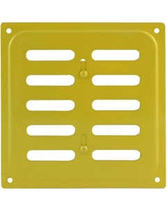 Решетка вентиляционная Нора-М 160x160 с заслонкой / 6615 Нора-м