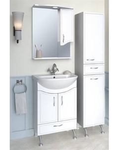 Тумба с умывальником Runo Севилья 50 + Уют 50