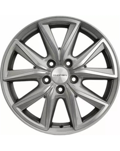 Литой диск Khomen KHW1706 RAV4 17x7" 5x114.3мм DIA 60.1мм ET 39мм G-Silver FP
