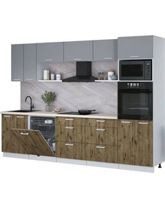 Кухонный гарнитур Интерлиния Мила Лайт 3.0-ПМ1