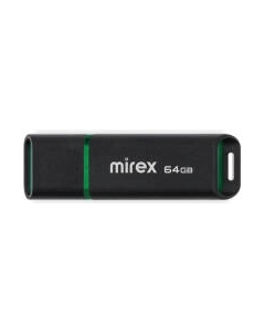 USB flash накопитель Mirex Spacer Black 64GB (13600-FMUSBK64)
