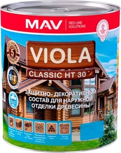 Защитно-декоративный состав MAV Viola Classic HT 30 Mav