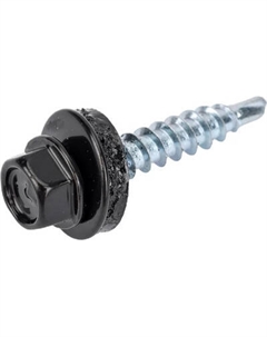 Саморез Admiral Кровельный 5.5x25 RAL 9005 Черный Адмиралъ