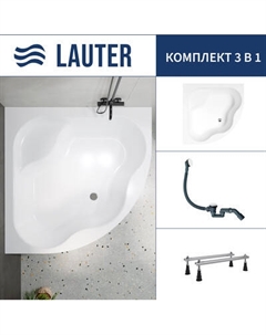 Ванна акриловая Lauter Majestica 150x150 / 21040150