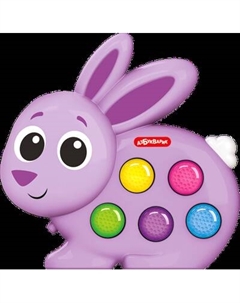 Развивающая игрушка Азбукварик Зайчик Любимые Веселушки / 3405