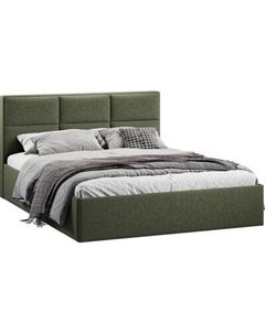 Двуспальная кровать ТриЯ Стелла c ПМ 180x200 Тип 1 и заглушиной Трия