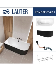 Ванна акриловая Lauter Bliss 170 L / 21201071L