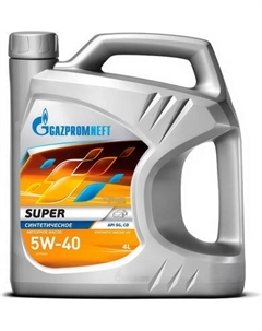 Моторное масло Gazpromneft Super 5W40 / 253142137