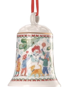 Елочная игрушка Hutschenreuther Christmas games Колокольчик / 02250-727496-27916