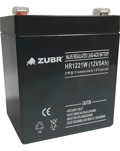 Аккумуляторная батарея Zubr HR 1221W 26001 Зубр