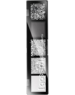 Палетка теней для век Monic Beauty Gossip тон 02 Sheer Lithium Monic beauty