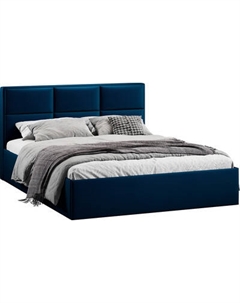 Двуспальная кровать ТриЯ Стелла c ПМ 180x200 Тип 1 и заглушиной Трия