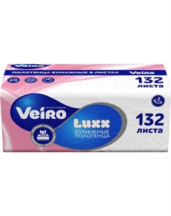Бумажные полотенца Veiro Home Professional в листах V - сложение 2 слоя