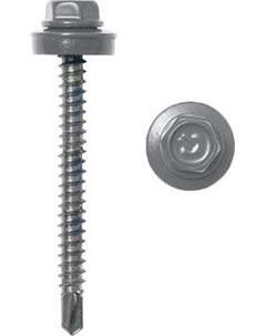 Саморез Admiral Кровельный 5.5x25 RAL 7016 Антрацит Адмиралъ