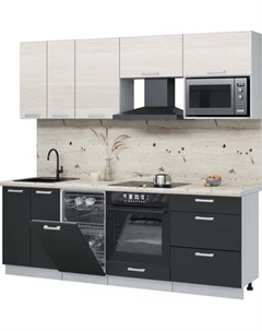 Кухонный гарнитур Интерлиния Мила Лайт 2.25-ПМ4