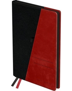 Ежедневник BG Tandem. Black-red А5 / DuA5_61332 Bg