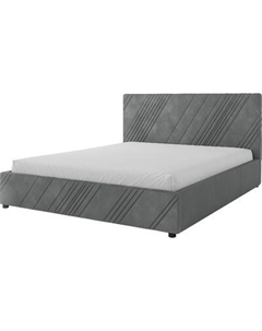 Двуспальная кровать Bravo Мебель Нельсон 160х200 без ПМ стандарт 2 вариант Bravo мебель