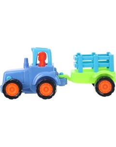 Развивающий игровой набор Умка С прицепом Синий трактор / 1709A018-R1