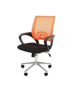 Кресло офисное Chairman 696 хром новый подлокотник