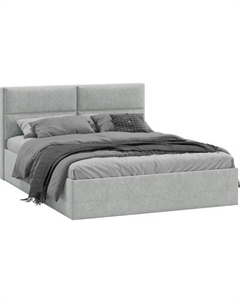 Полуторная кровать ТриЯ Глосс универсальная с ПМ Тип 1 140x200 и заглушиной Трия