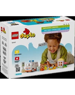 Конструктор Lego Duplo Скорая помощь и водитель / 10447