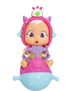 Пупс с аксессуарами Cry Babies Волшебные слезки. Прыгающий монстрик Заза / 65192 Cry babies