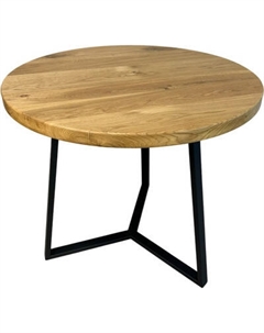 Обеденный стол Iva-Wood 80x80x4 Натуральный дуб Iva-wood