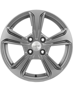 Литой диск Khomen KHW1502 Vesta 15x6" 4x100мм DIA 60.1мм ET 50мм