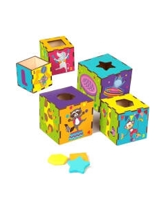 Сортер Mapacha Умные кубики Веселый Цирк 3 в 1 / 962111