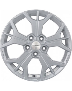 Литой диск Khomen KHW1715 RAV4 17x7" 5x114.3мм DIA 60.1мм ET 39мм F-Silver