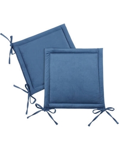 Комплект подушек на стул BIO-LINE Кабрио с завязками 40x40 / PKK2 Bio-line