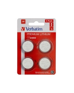 Комплект батареек Verbatim CR2450 / 49535