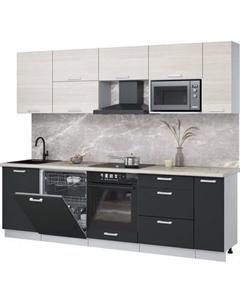 Кухонный гарнитур Интерлиния Мила Лайт 2.6-ПМ2