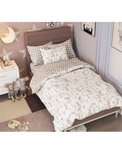 Комплект постельного белья LUXOR Тинейджер № Зайчики 8148 1.5сп Luxor