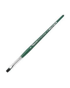 Кисть для рисования Tintoretto Emerald Синтетика плоская №6 / 275/6