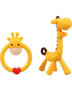 Набор прорезывателей для зубов Крошка Я Жирафики / 10699661 Крошка я