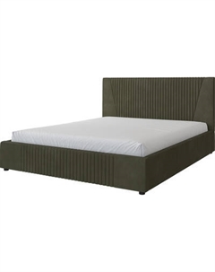 Двуспальная кровать Bravo Мебель Нельсон 160х200 без ПМ стандарт 1 вариант Bravo мебель