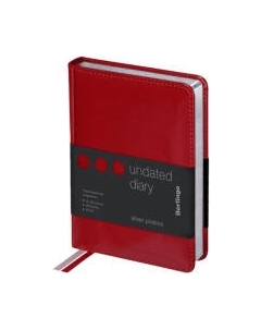 Ежедневник Berlingo Silver Pristine A6 / UD0_82602