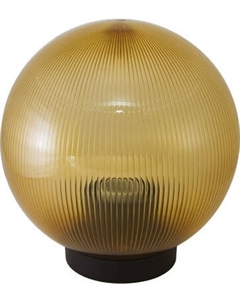 Светильник уличный TDM НТУ 02-100-304 шар золотой с огранкой Tdm