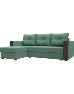 Диван угловой Лига Диванов Валенсия Лайт левый / 125972L Лига диванов