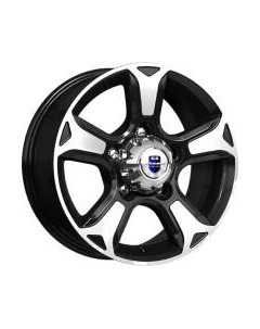 Литой диск K&K Атлант (КС757) 16x7" 5x139.7мм DIA 98мм ET 35мм Алмаз черный K&k