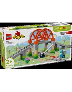 Конструктор Lego Duplo Железнодорожный мост и пути / 10426