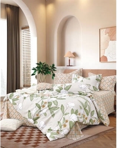 Комплект постельного белья LUXOR № 24-8 2сп с европростыней Luxor