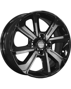 Литой диск Khomen KHW1501 Vesta/Almera 15x6" 4x100мм DIA 60.1мм ET 50мм Black