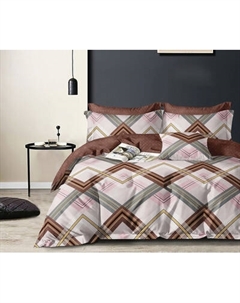 Комплект постельного белья Реноме 2сп Оливковая коллекция УУ 0400