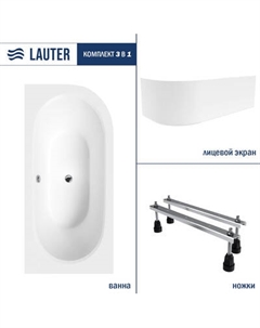 Ванна акриловая Lauter Bliss 170 L / 21201071L