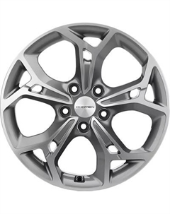 Литой диск Khomen KHW1702 Teana/X-trail 17x7" 5x114.3мм DIA 66.1мм ET 45мм