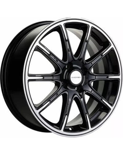 Литой диск Khomen KHW1707 Lada X-Ray 17x6.5" 4x100мм DIA 60.1мм ET 41мм Black FP