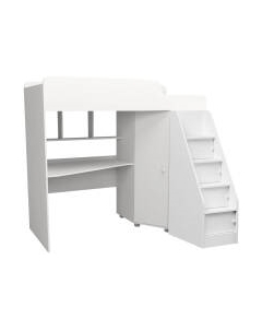 Кровать-чердак детская Капризун 13 Р440-2 с рабочей зоной