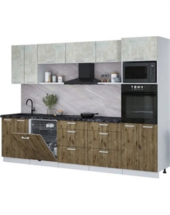 Кухонный гарнитур Интерлиния Мила Лайт 3.0-ПМ1